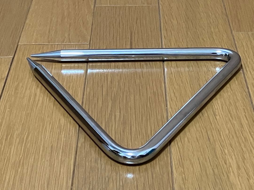 【4点セット】1.トライアングル 2.ケース 3.ホルダー 4.ビーターセット