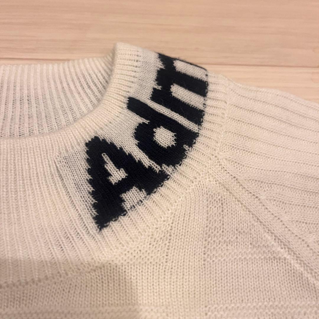 16900円 Admiral モックネックニット XL 白