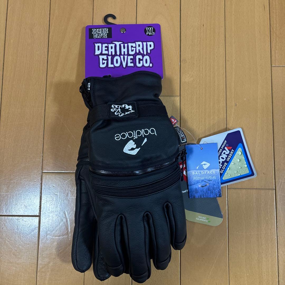 DEATHGRIP新品未使用デスグリップグローブ 5本指 BALDFACE XL