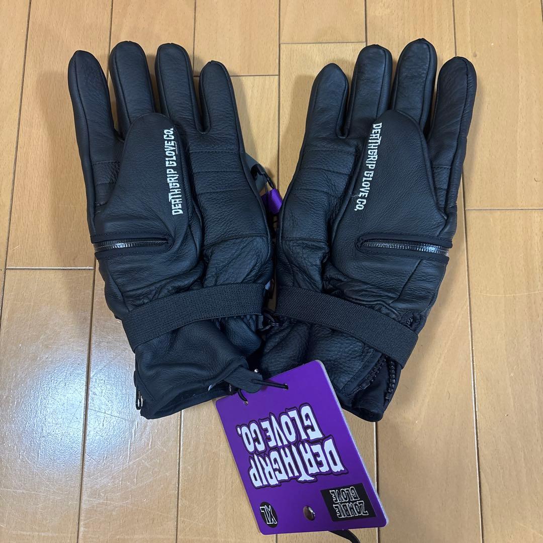 DEATHGRIP新品未使用デスグリップグローブ 5本指 BALDFACE XL