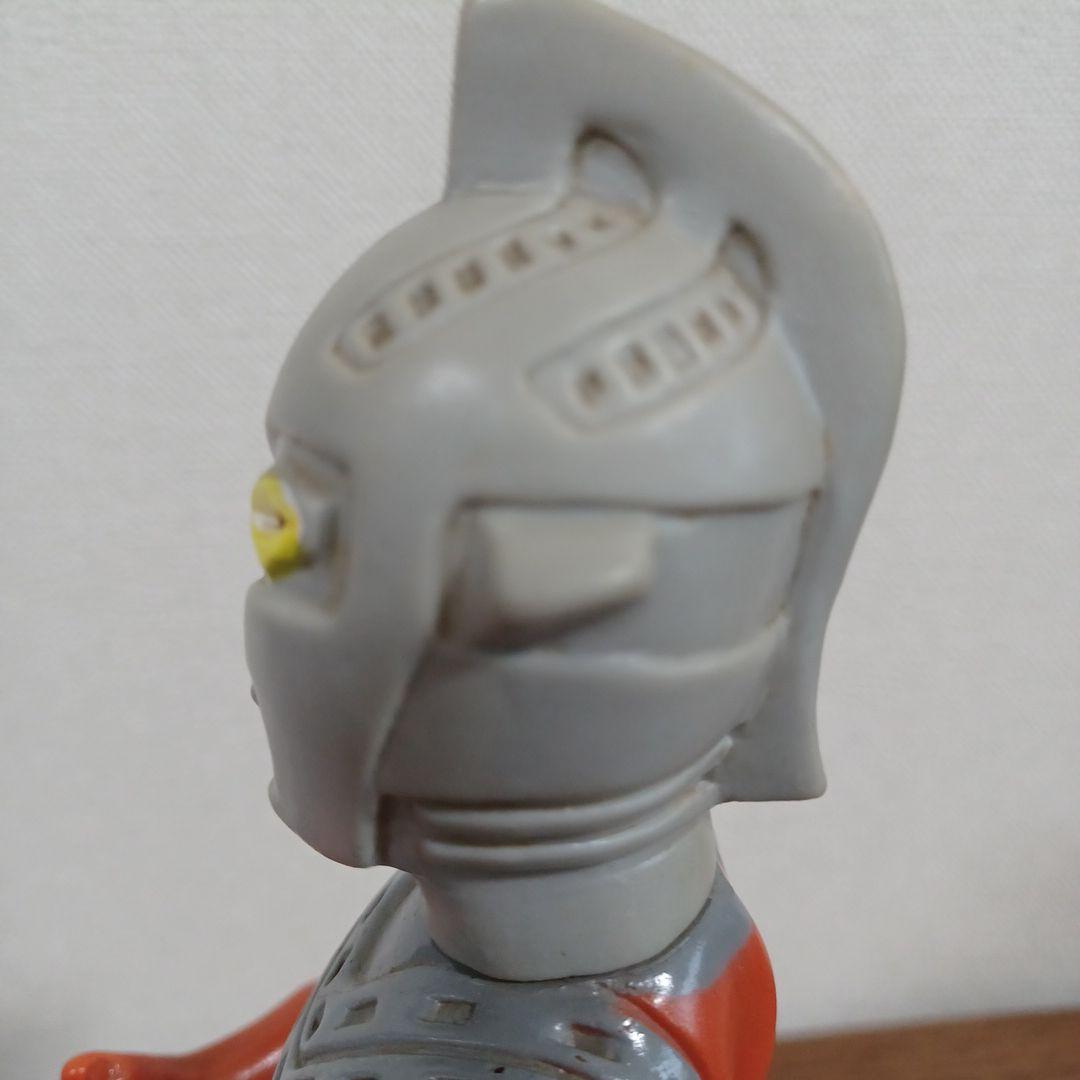 当時もの　希少マルサン製　290㎜「ウルトラ　セブン」ソフビフィギュア