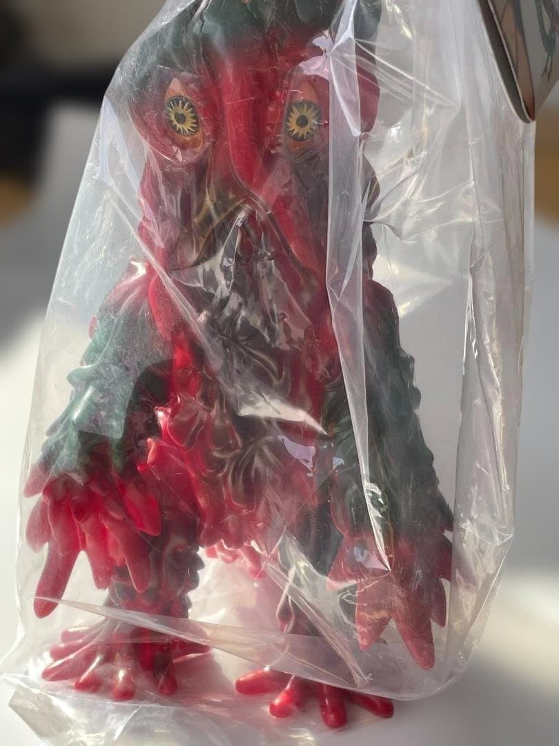 【限定品】マルサン ヘドラ350 B型 昭和レッド成型 浅草ポップアップ