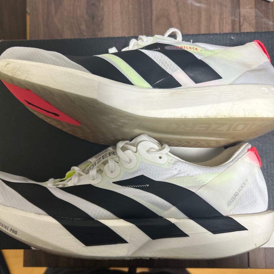 adidas adizero Japan9レーシングシューズホワイト/ブラック