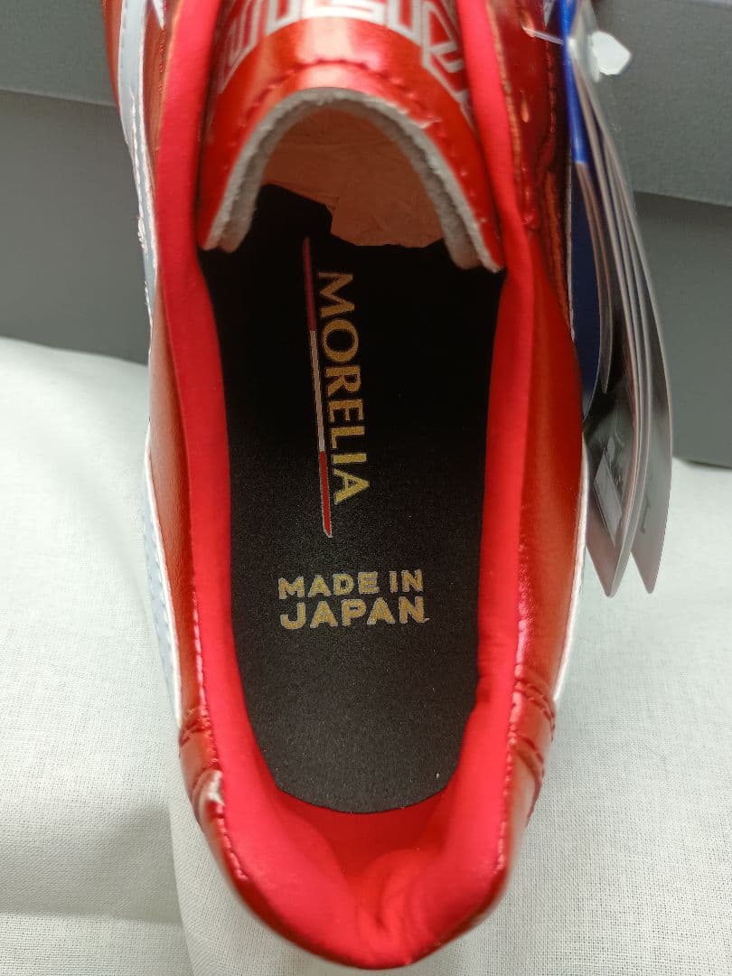 【芸術の赤】 モレリア２JAPAN 日本製 サッカーシューズ パッションレッド