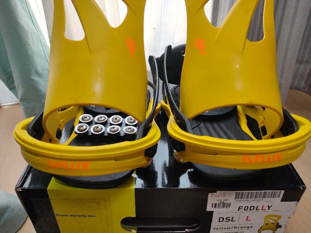 19-20 FLUX　フラックス DSL　イエロー