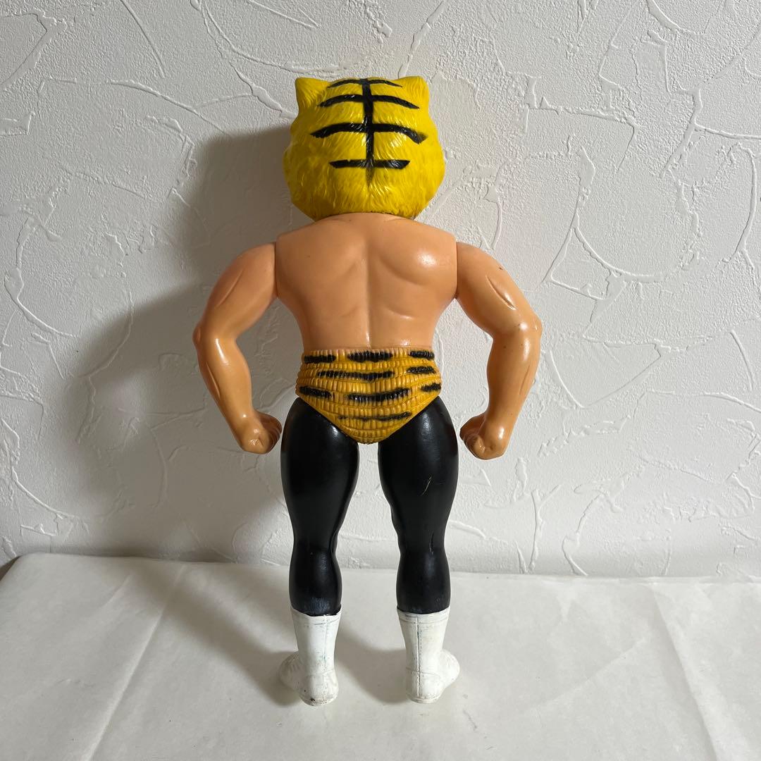 ⚠️1969年物　タイガーマスク　ヴィンテージ　ソフビ　ぼくらマガジン