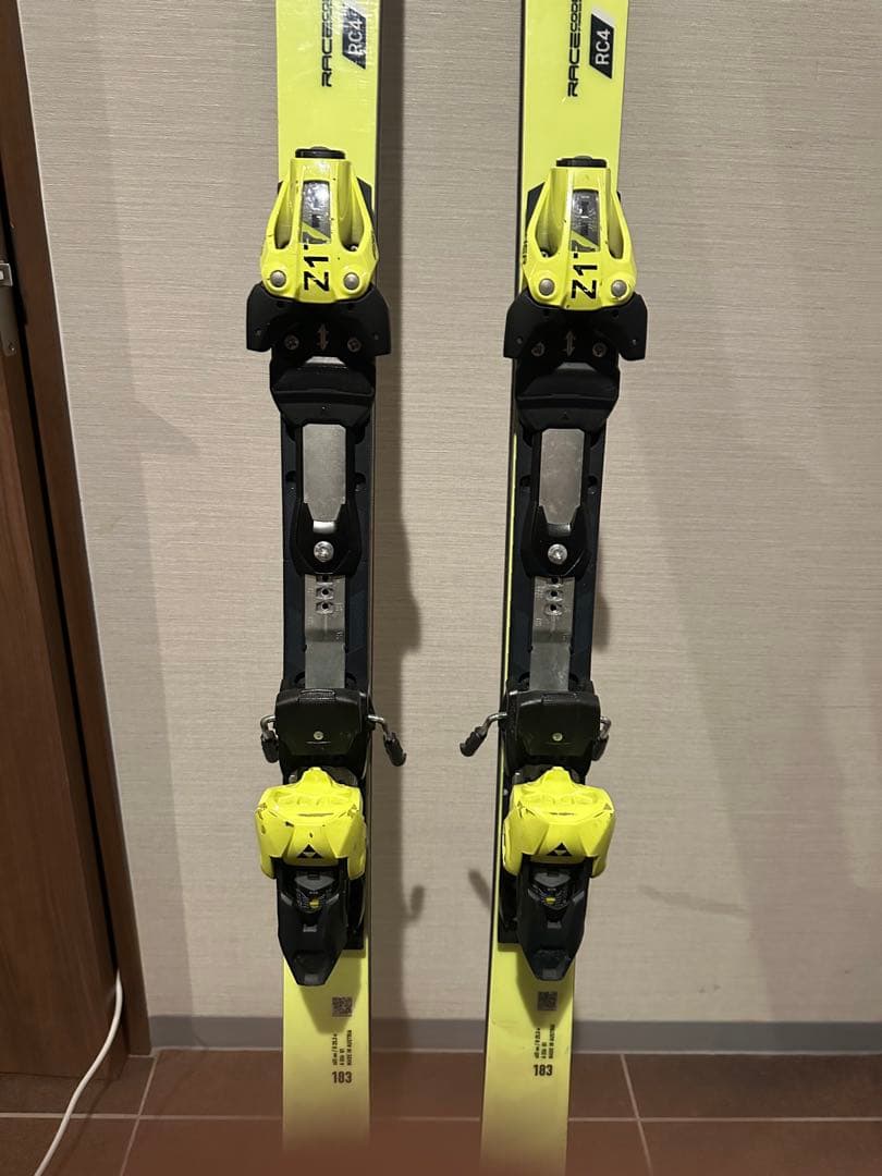 Fischer RC4 Z17 スキー 183cm ビンディング付き