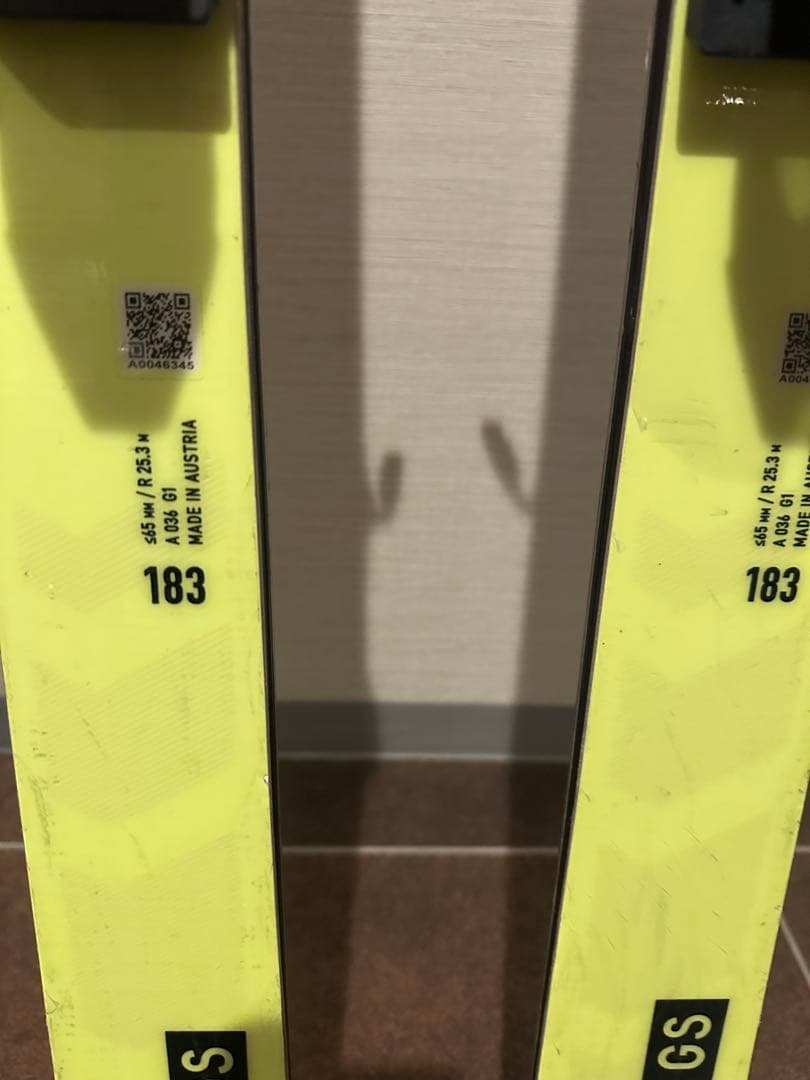 Fischer RC4 Z17 スキー 183cm ビンディング付き