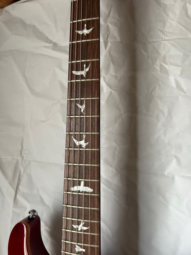 タ*読様 PRS SE Custom24 レッドエレキギター