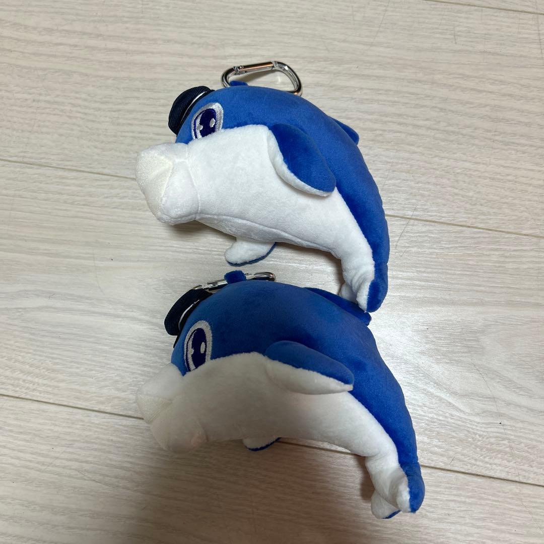 ANA スーパードルフィン　ぬいぐるみショッピングバッグ　エコバッグ　2個セット