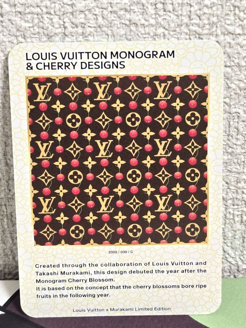 MONOGRAM & CHERRY DESIGNS 030 ルイヴィトン 村上隆