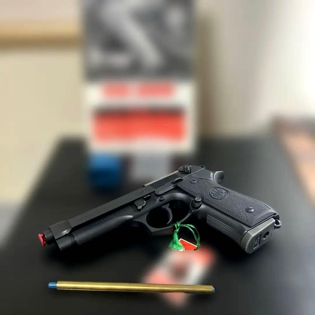 WAベレッタM92FSパーフェクトバージョンHWキャロムショット塗装美品