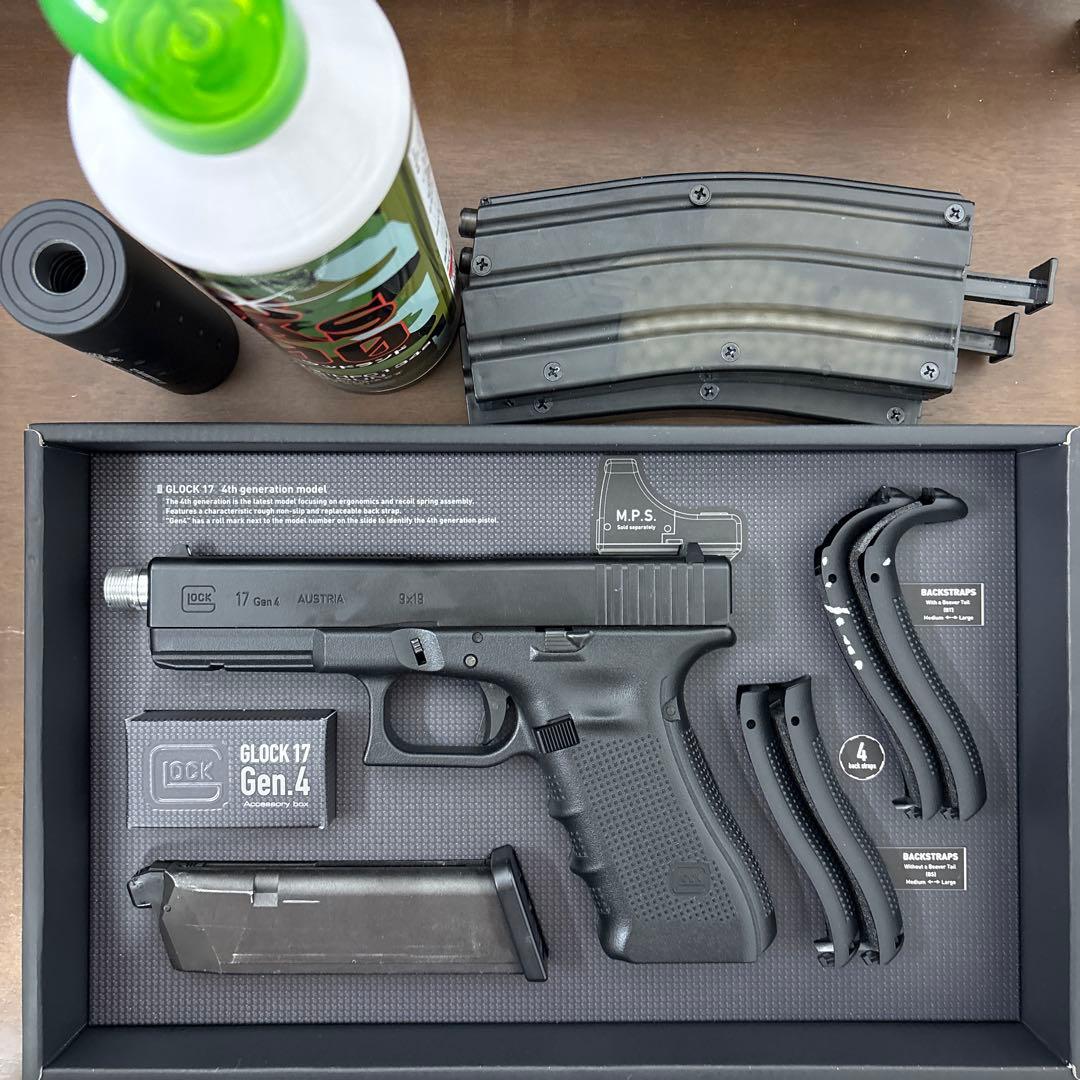tokyo marui GLOCK 17 Gen.4 (カスタム済) セット