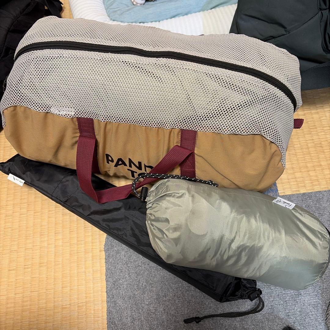 パンダTC 廃盤　バスタブ型グランドシート付