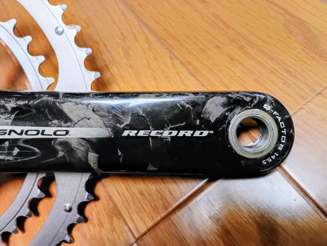 【美品】カンパニョーロ レコード クランク52/39（10速）※匿名配送