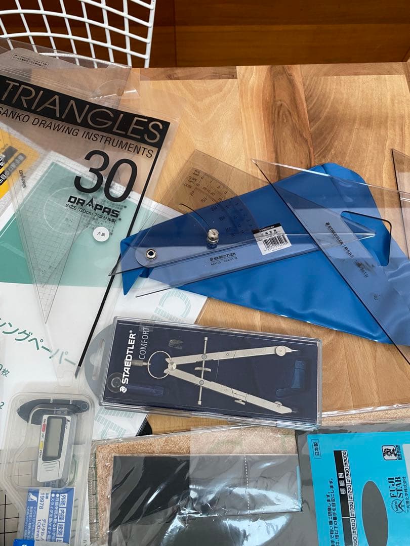 製図ケース　道具