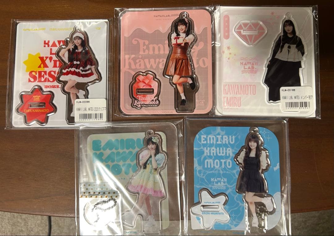 川本笑瑠　KAWAII LAB. MATES アクリルスタンドセット