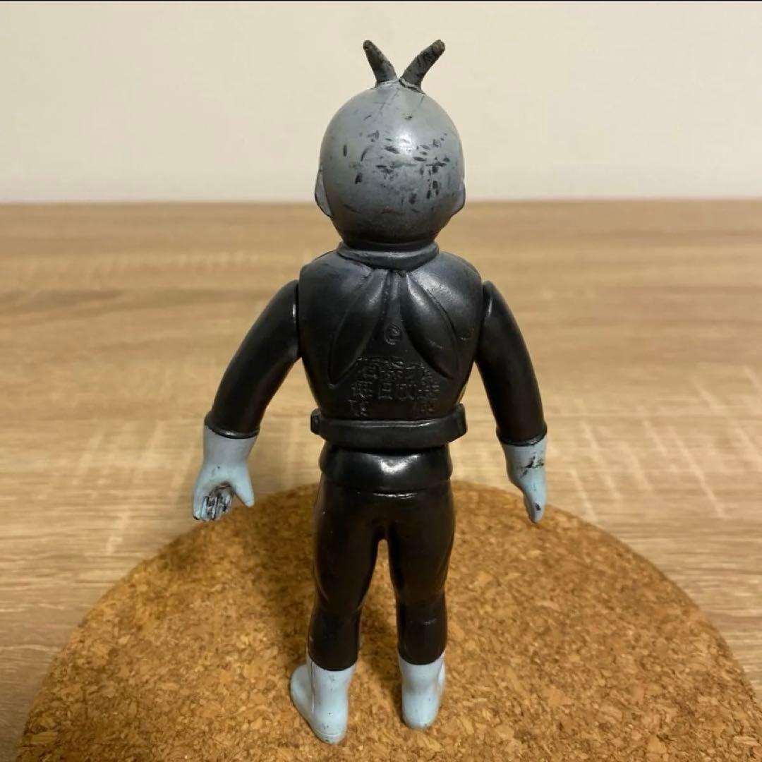 当時物 昭和レトロ ソフビ 旧バンダイ 仮面ライダー1号 石森プロ　東映
