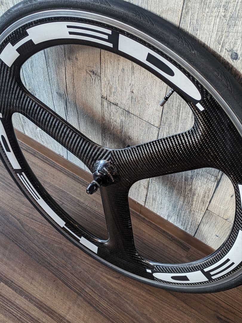 HED h3plusカーボンバトンホイール　フロント