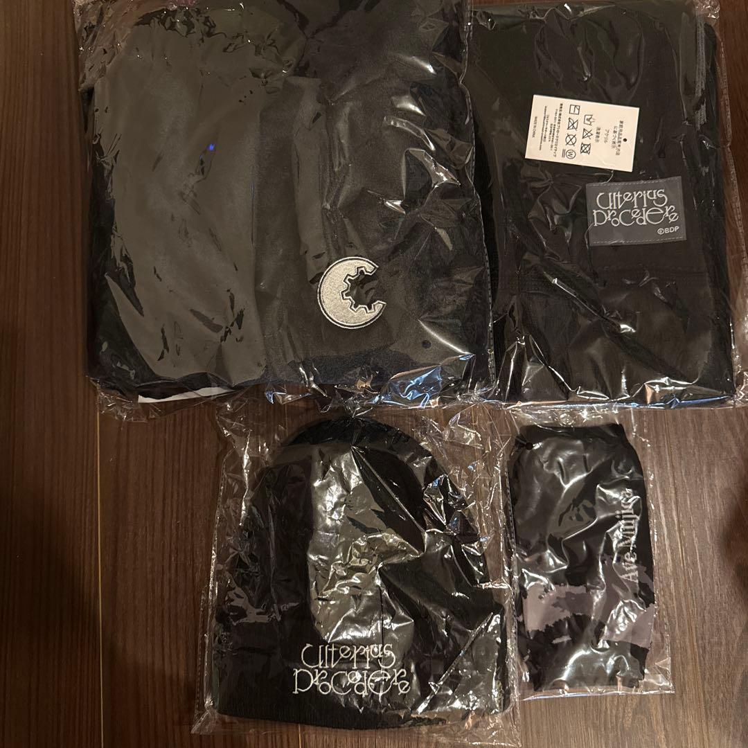 Ave mujica マフラー　ブランケット　帽子、ハンドワォーマーセット