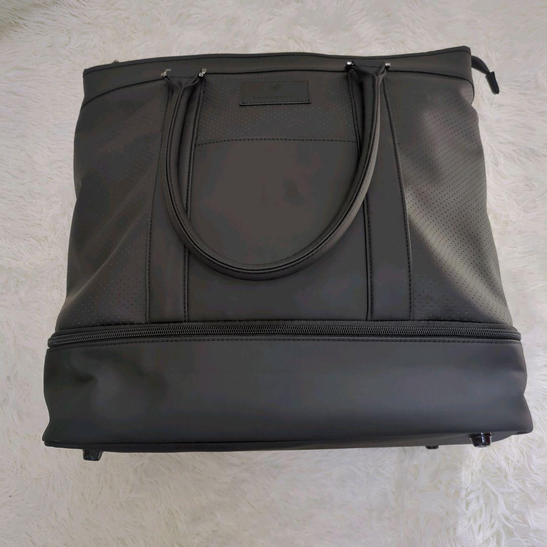 ルコック ゴルフバッグ トートバッグ ユニセックス　ブラック　二層式