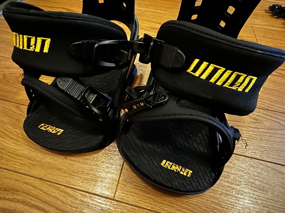 スノーボード ビンディング ブラック/グレー