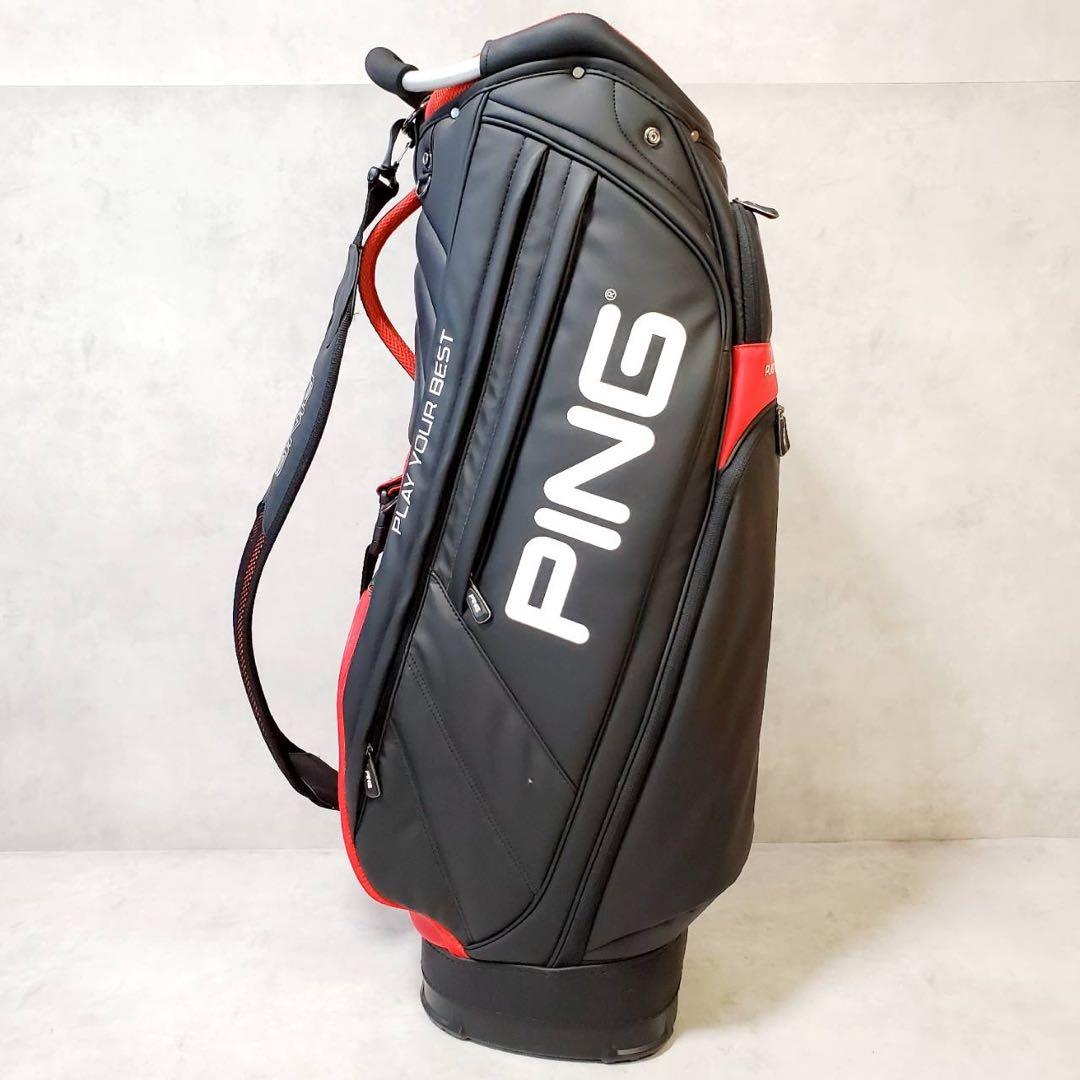 【美品】PING ピン キャディバッグ ゴルフバッグ 9.5型 5分割