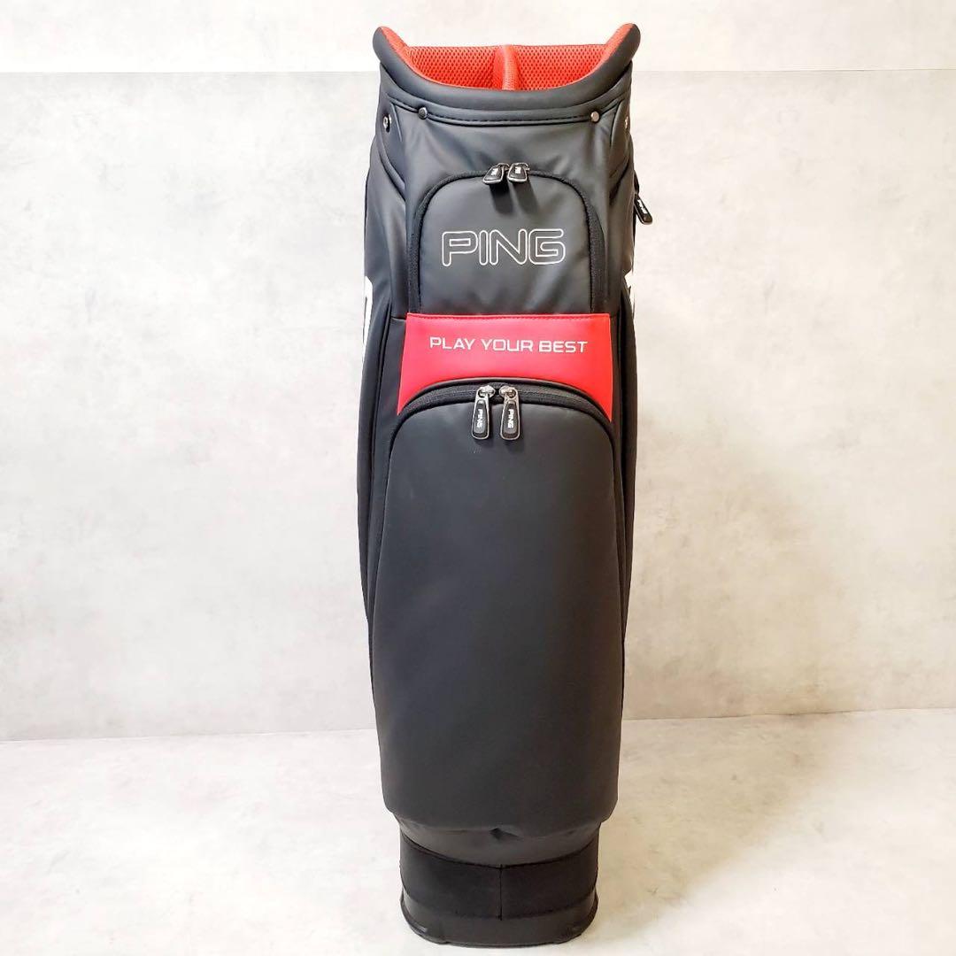 【美品】PING ピン キャディバッグ ゴルフバッグ 9.5型 5分割