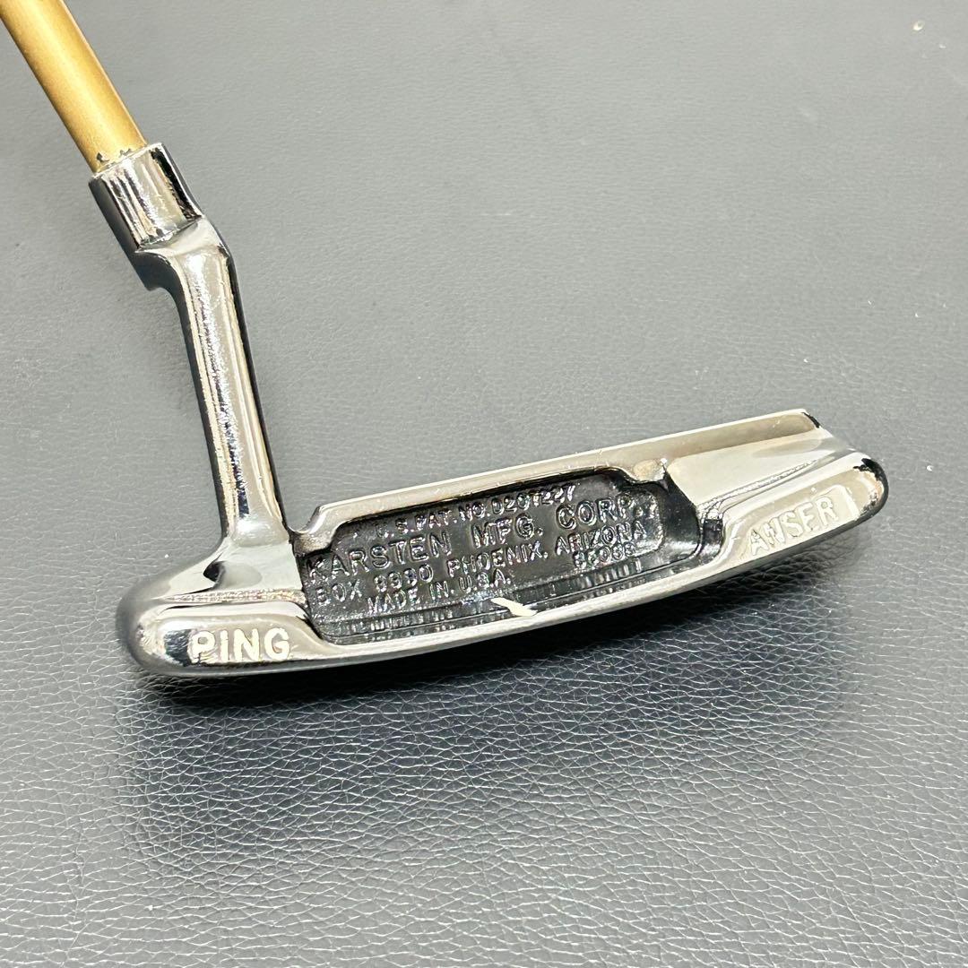 PING ピン ANSER ブラック鏡面カスタム 34インチ 452g