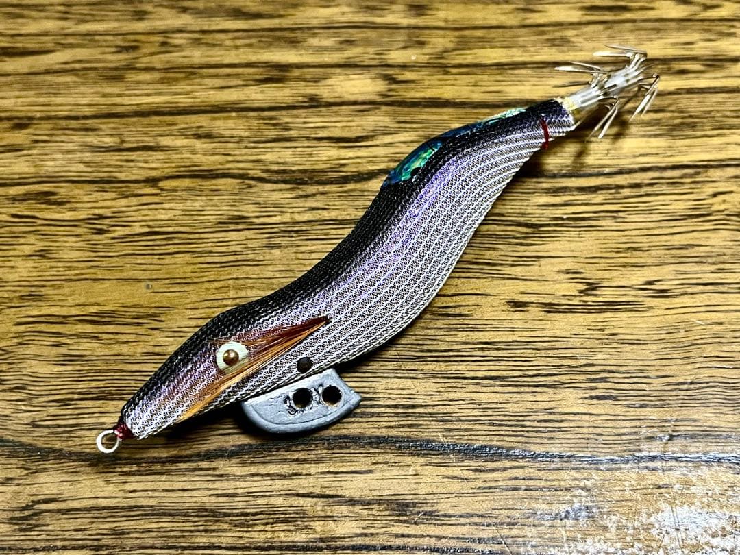 餌木猿 3.0号 2.5号 シンカー穴開け アワビシート 加工 9本まとめ売り