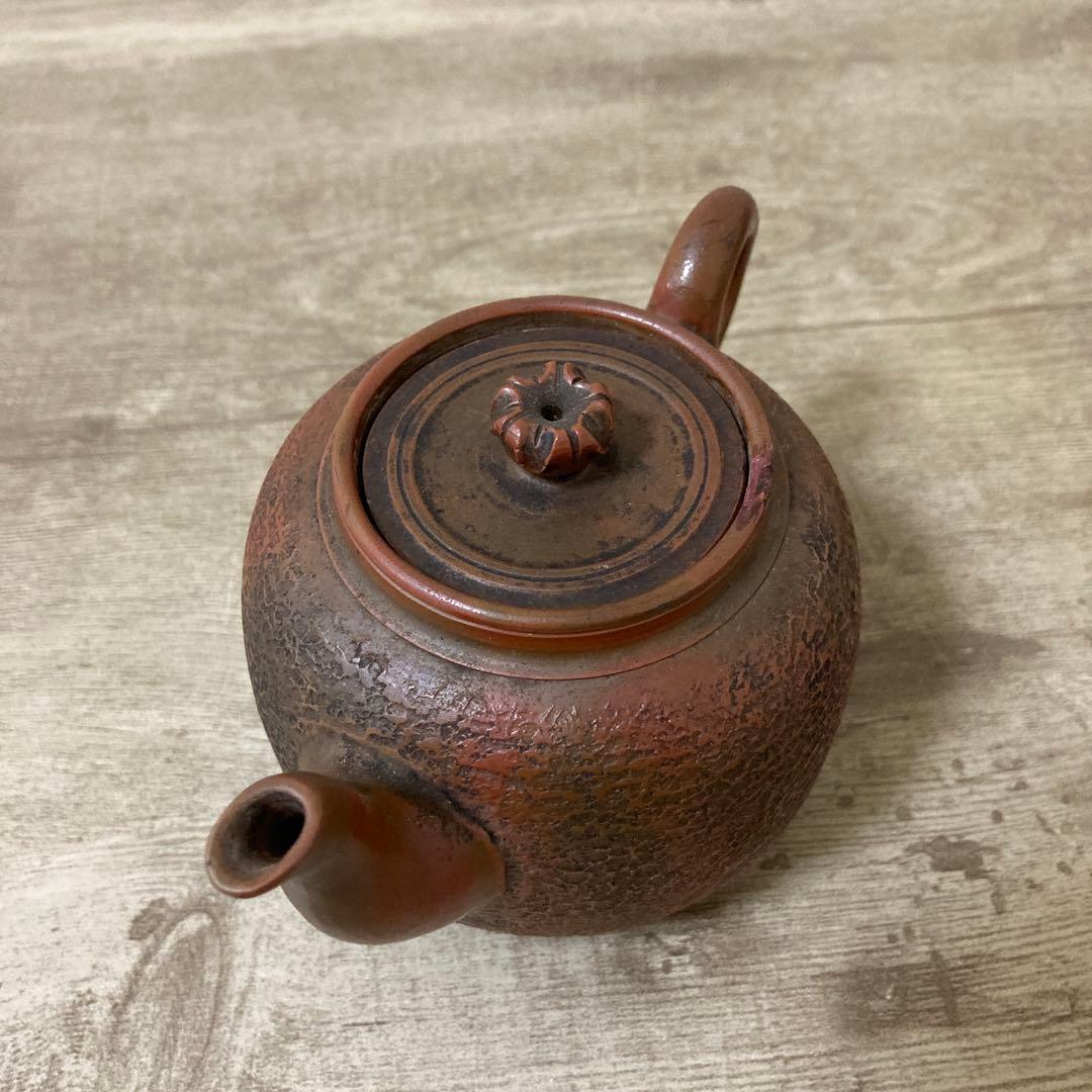 古備前　香山　小茶器揃え　時代　急須　湯冷し　湯呑み5 明治〈検 常滑　朱泥