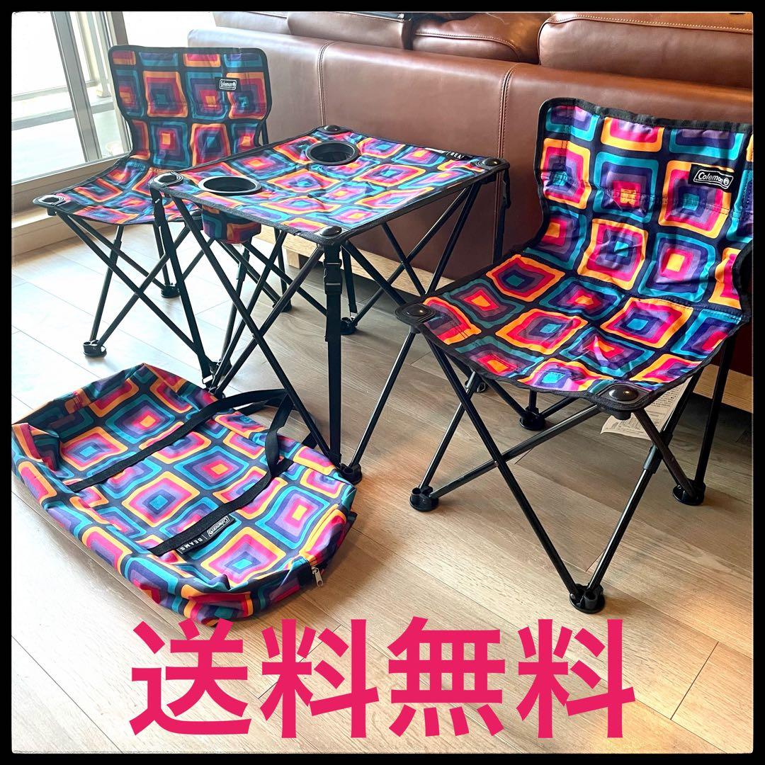 ✨美品✨　Coleman × BEAMS / 別注 コンパクト チェア テーブル