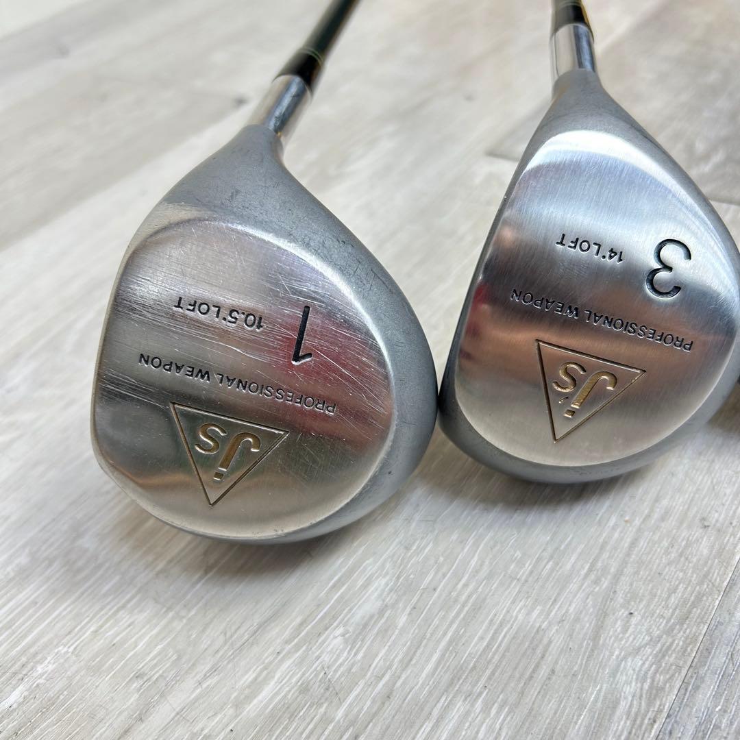 【メンズ右】J\"s プロフェッショナルウェポン 希少1.3.4.5番ウッド