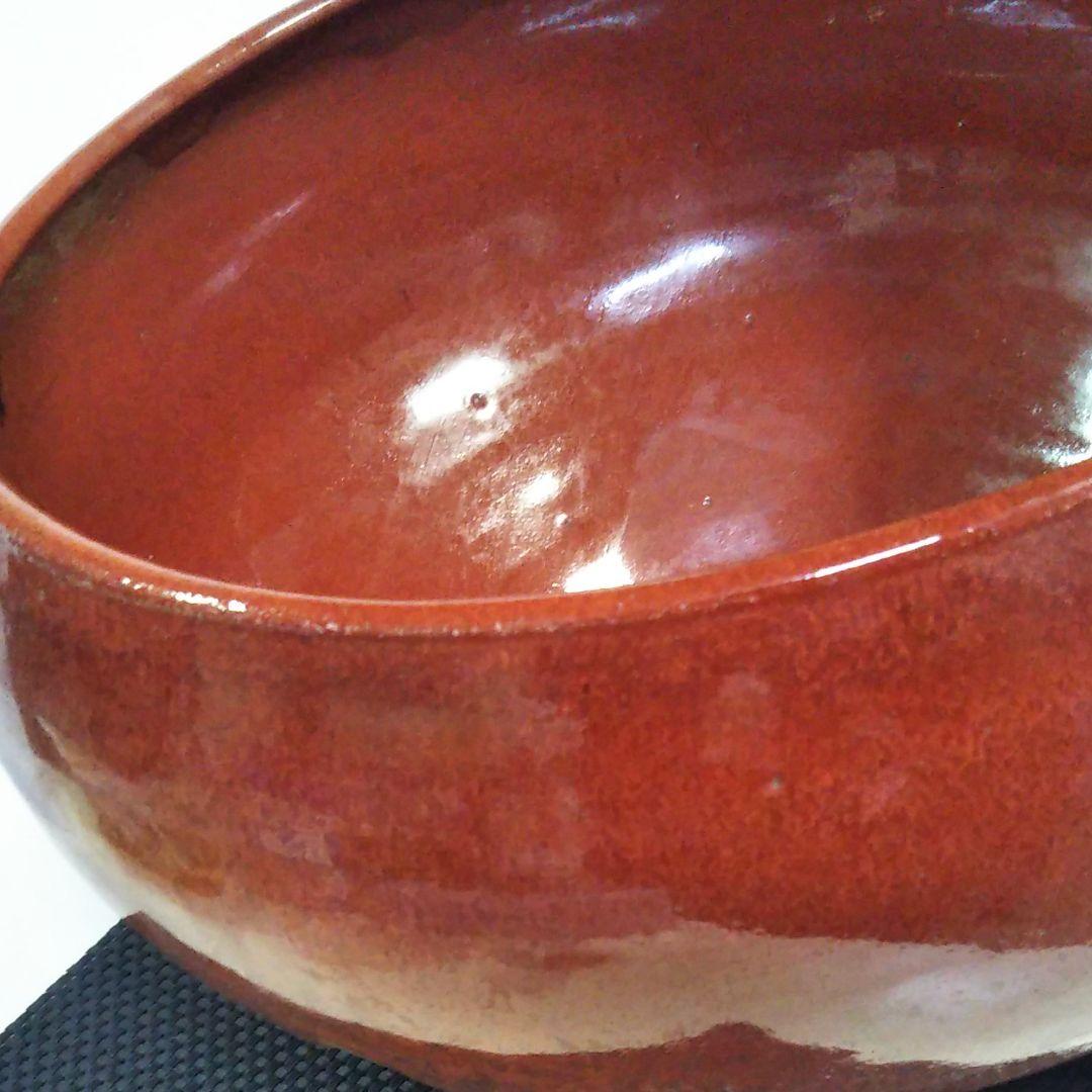 辰砂ドラ大鉢