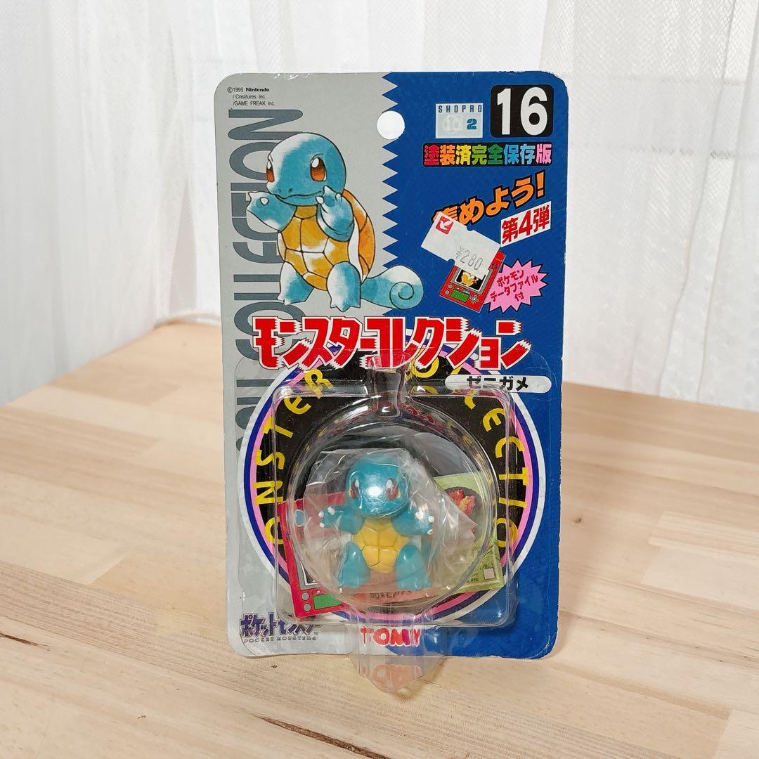 ポケモン モンコレ ゼニガメ No.16 第4弾 未開封 美品