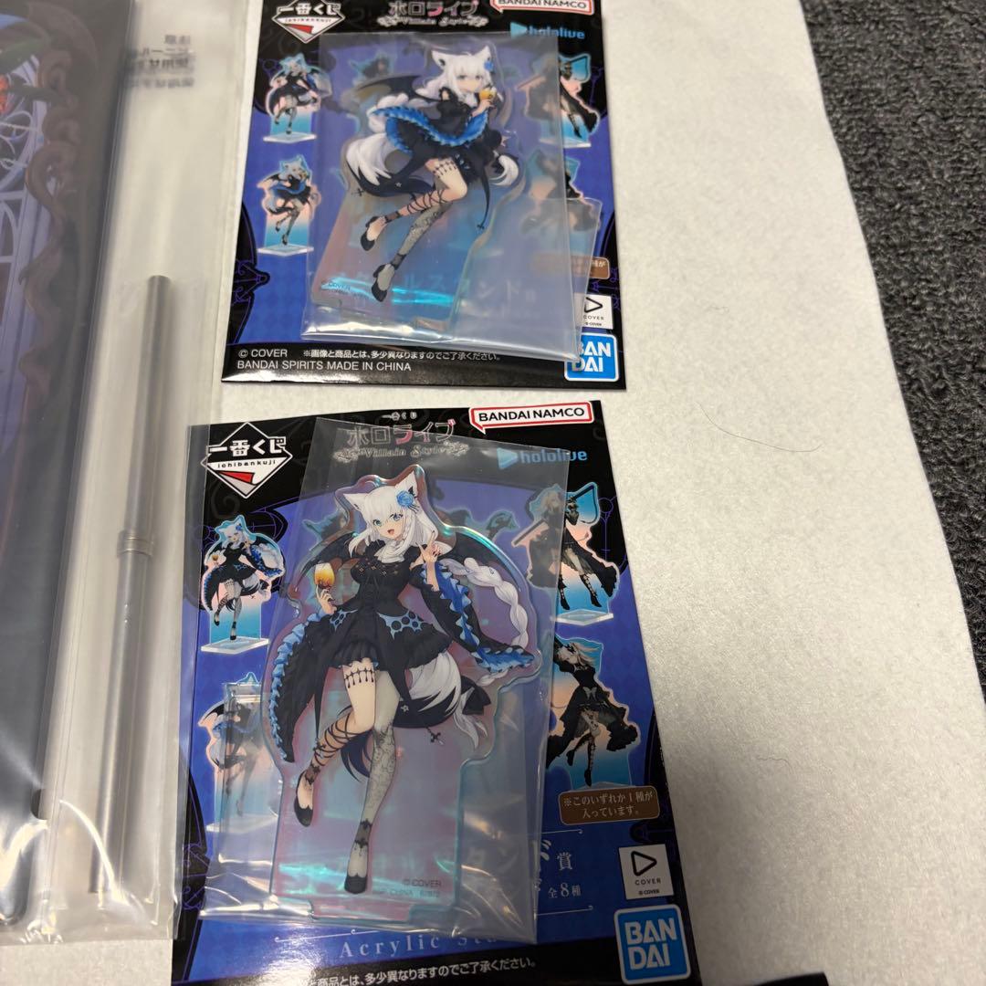 一番くじ ホロライブ 白上フブキ フィギュア 他
