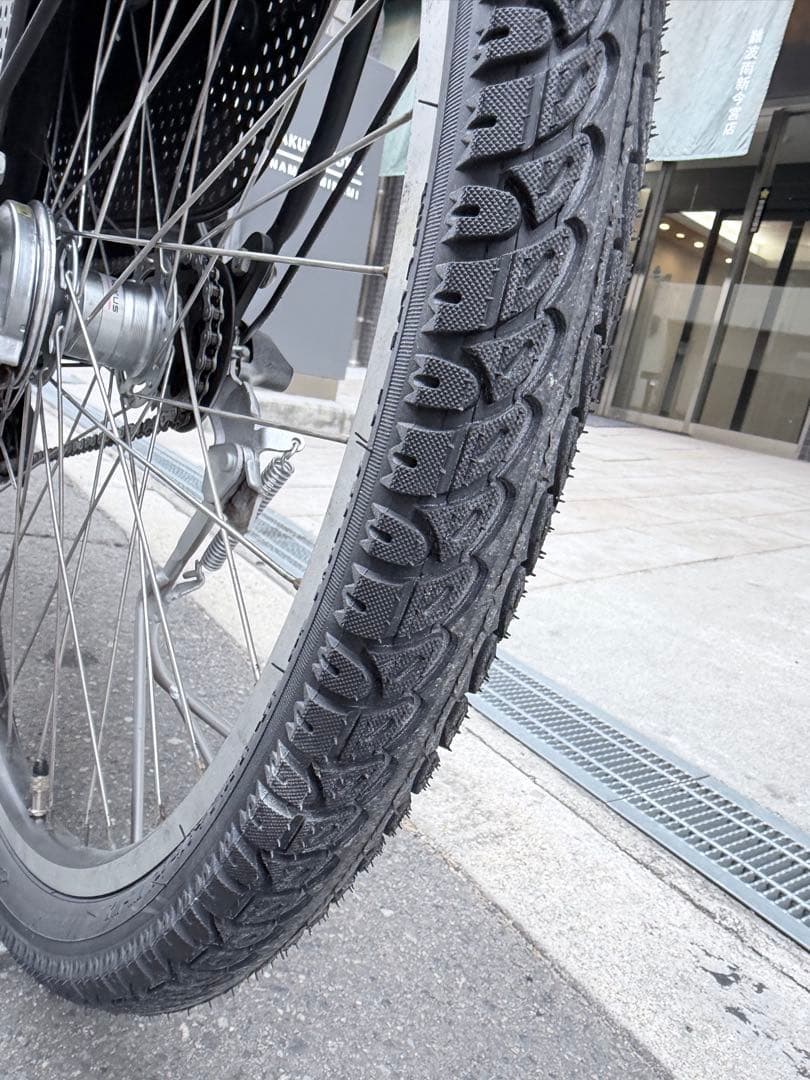 大阪府　ブリヂストン　HYDEE II 電動アシスト自転車 ブラック