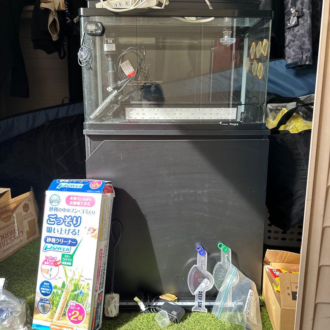 60センチガラス水槽セット　台付