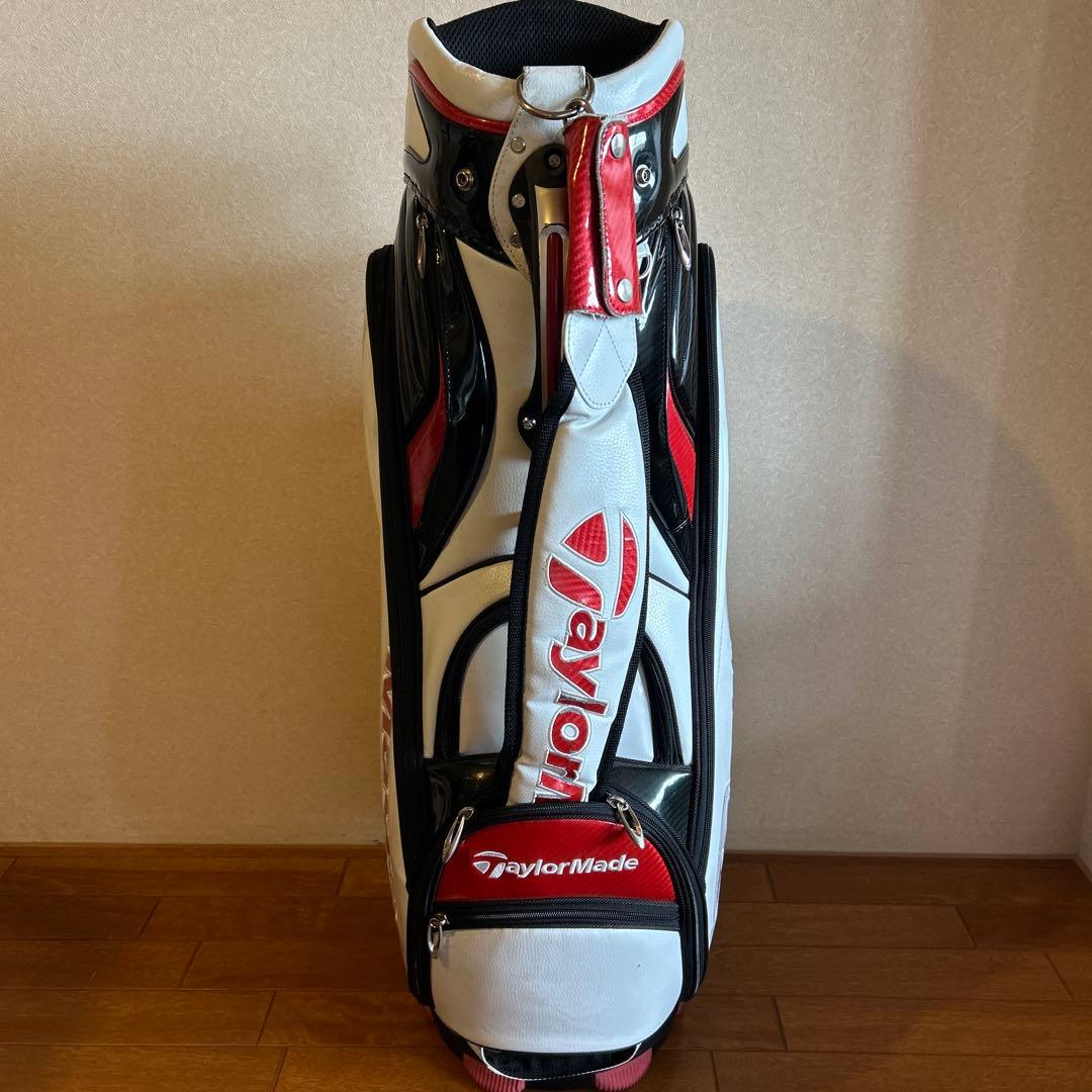 TaylorMade キャディバッグ ホワイト/レッド