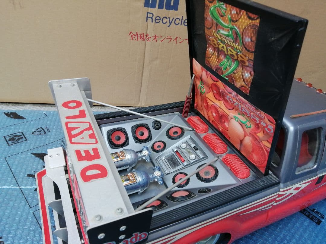 完全オリジナル 我流 ラッセル車風 マッドマックス カスタム ラジコン 戦う車編