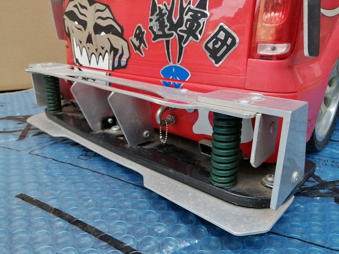 完全オリジナル 我流 ラッセル車風 マッドマックス カスタム ラジコン 戦う車編