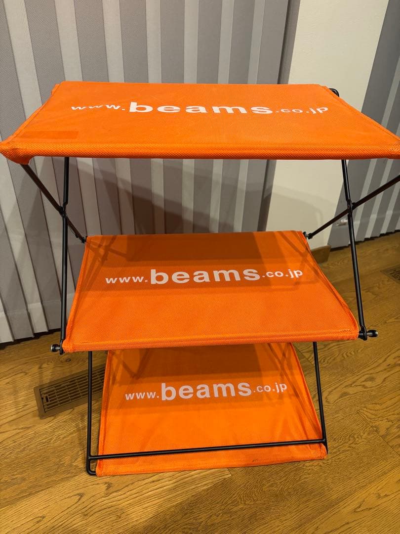 ビームス　フォールディングシェルフ　テーブル　キャンプ