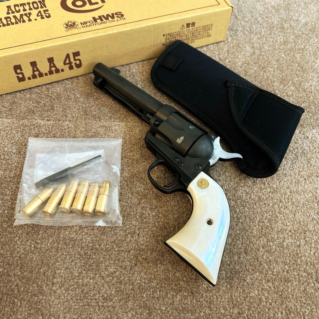 【組立済】シングルアクションアーミー45&ホルスター（モデルガン）