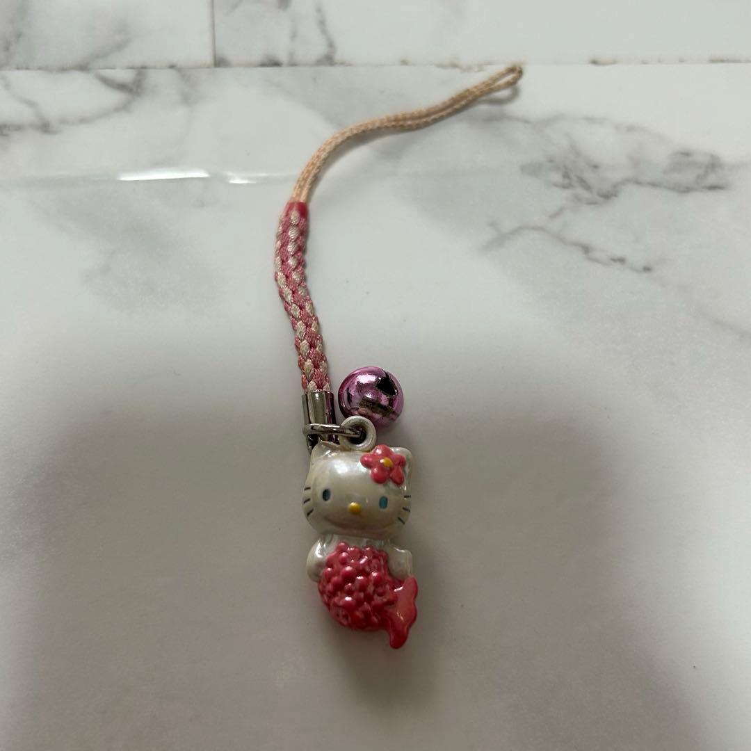 レア 1999年 ご当地キティ根付け マーメイド オーロラ 人魚