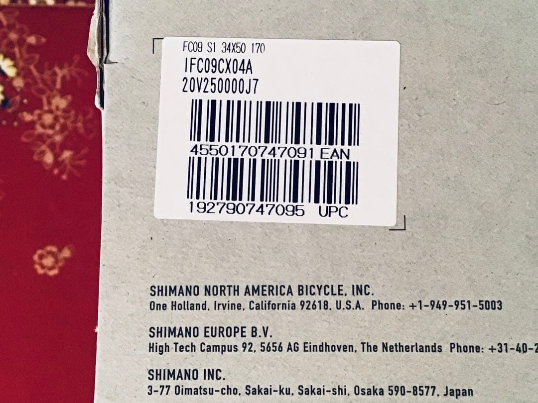 シマノ 新品 FC-09 デュラエース 50-34T 170mm R9100