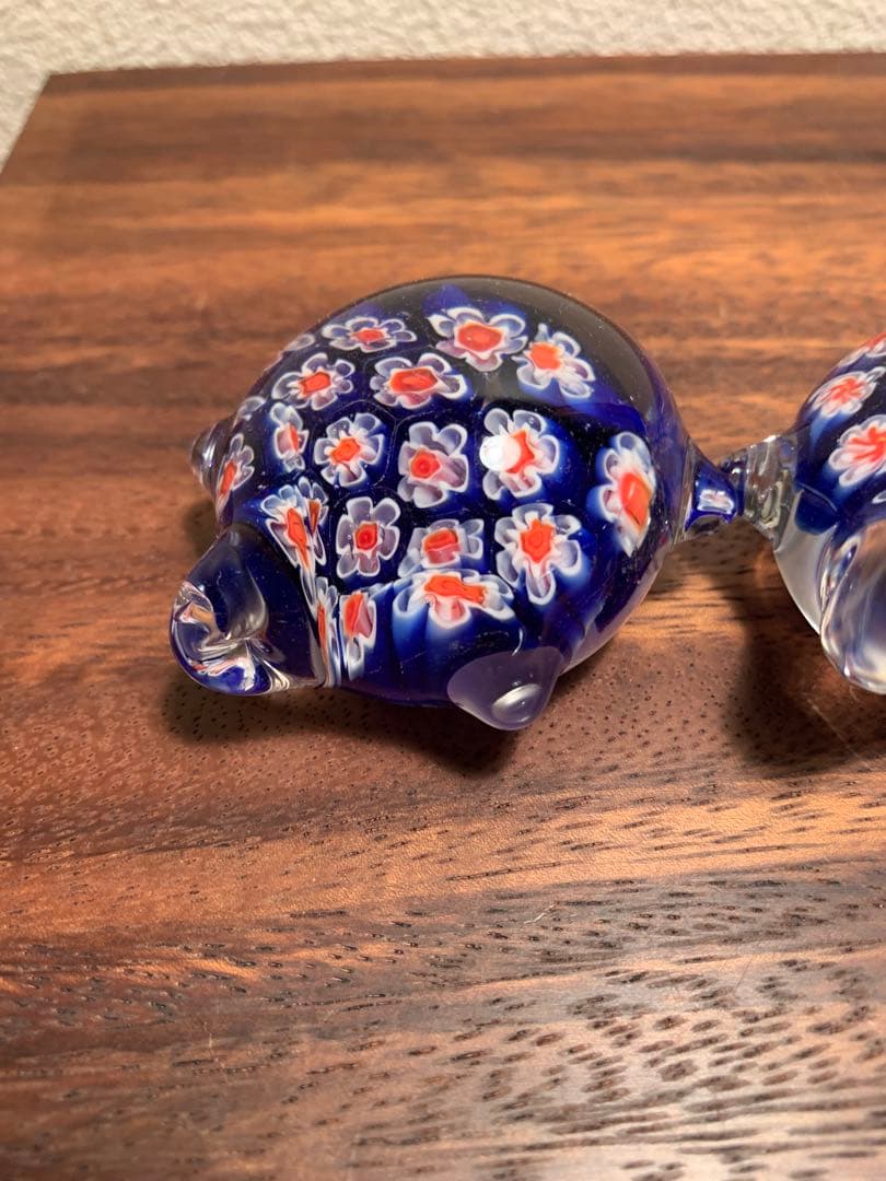 ムラーノガラス ミルフィオリ ザンフィリコ 小物4点セット murano