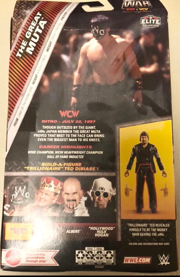 WWE グレートムタ NWO マテル AEW エリート 武藤敬司 フィギュア