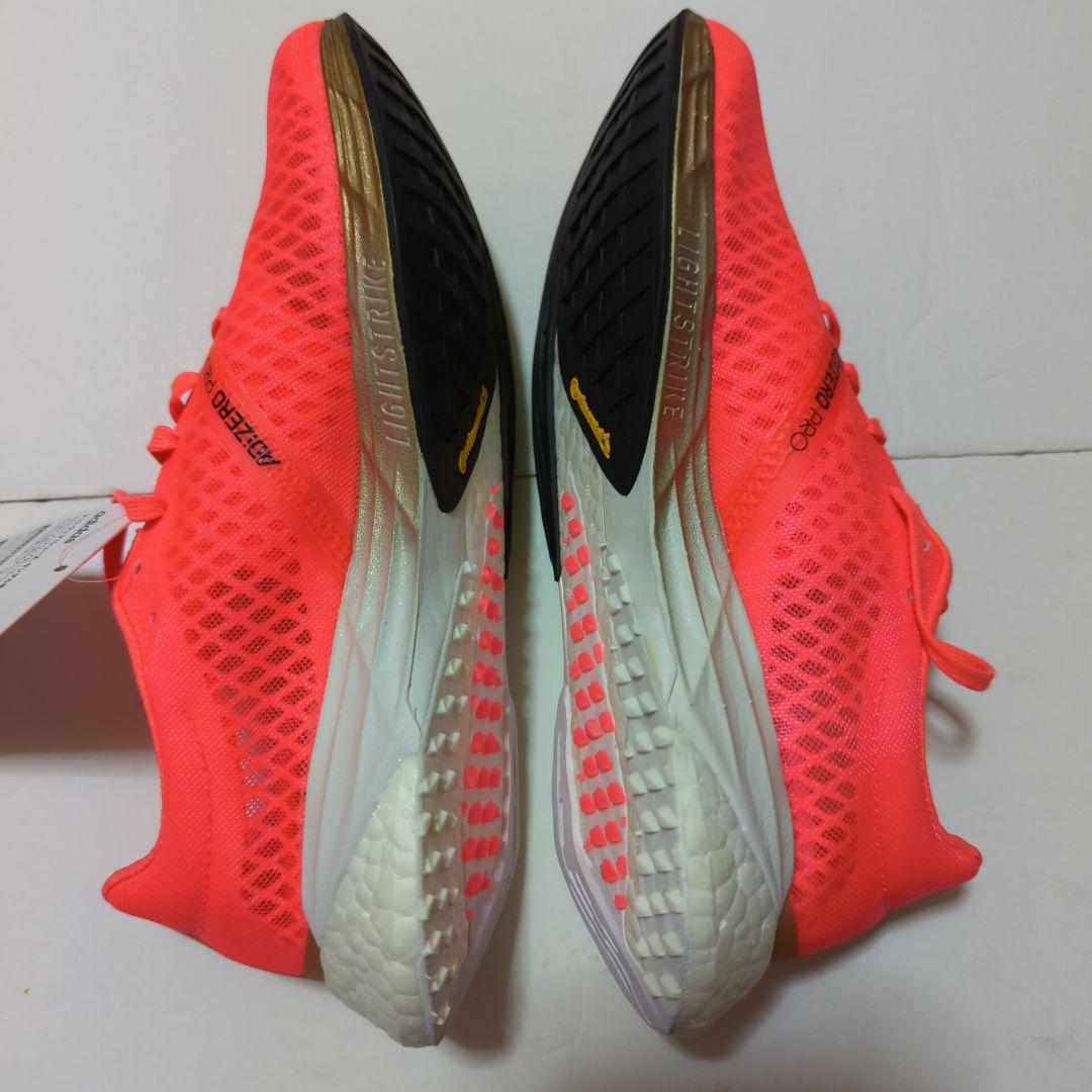 adidas FW9242 adizero PRO W ランニング オレンジ