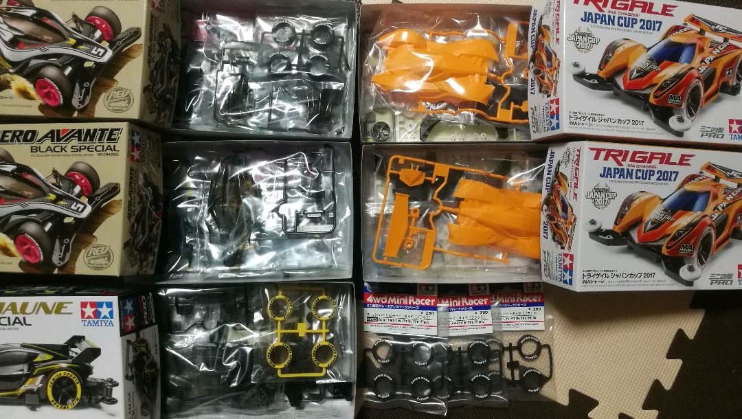 エアロアバンテブラックSP フェスタジョーヌブラックSP トライゲイルJPCUP