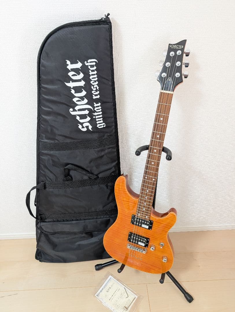 【美品・動作良好】SCHECTER RJ-1-24-TOM AMB　シェクター